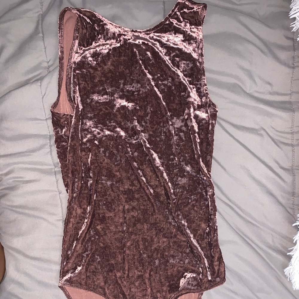 Brand New American Eagle Velvet Body Suit